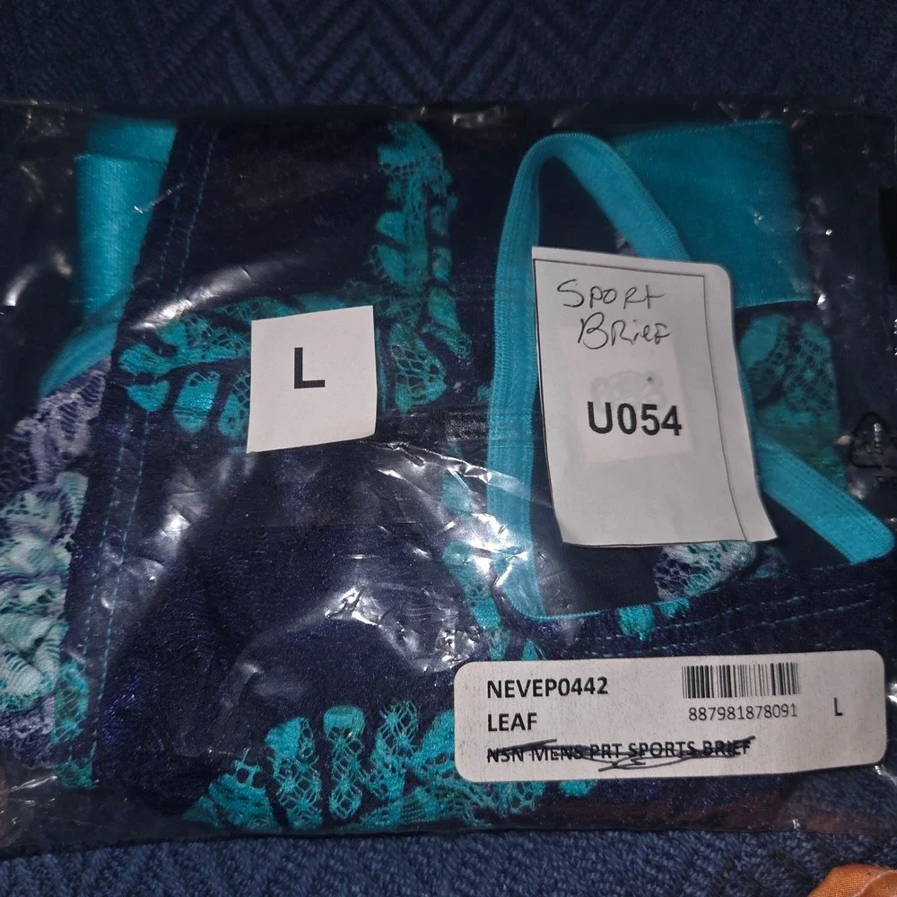 Cosabella Never Say Never Mid-Rise Lace Brief Full Coverage Soft Stretch Teal